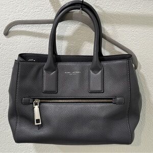 Marc Jacobs Charcoal Leather Handbag